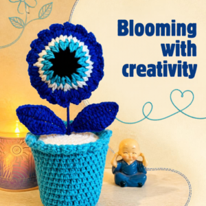 Evening blue bloom